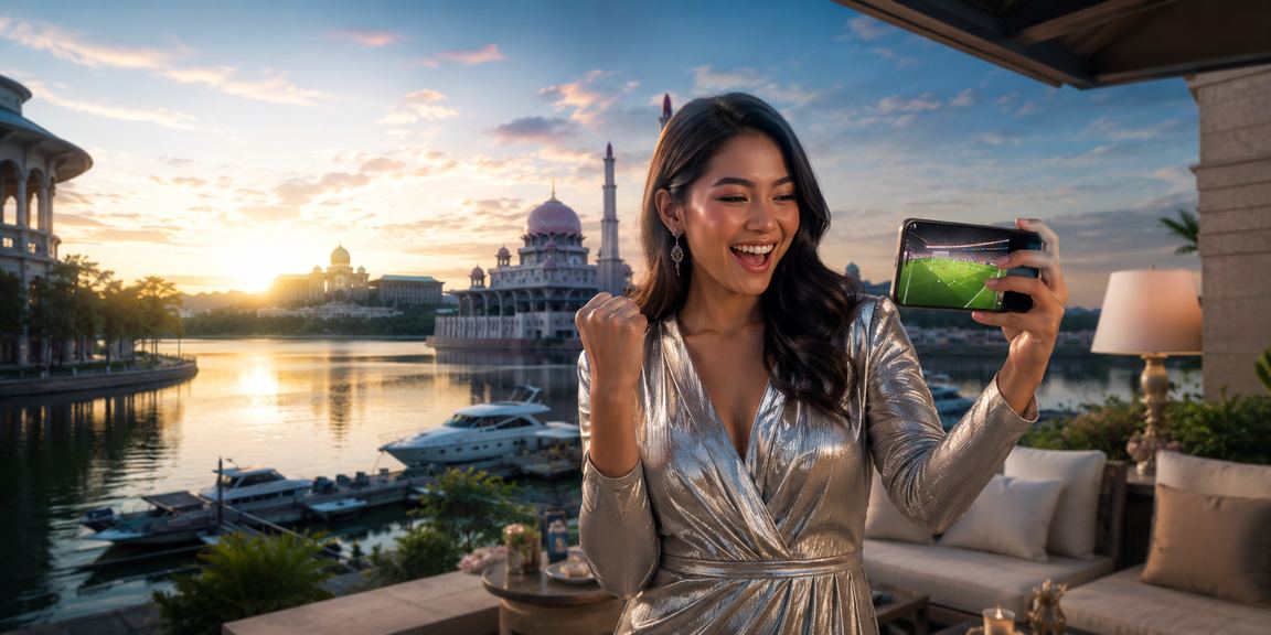 Pemain menggunakan telefon pintar di Putrajaya untuk mengakses kasino mudah alih 240sx